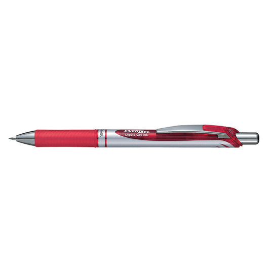 Penne Gel Pentel Energel BL77 0,7 Rosso 12 pz.