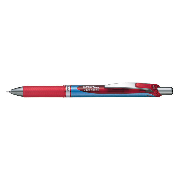Penne Gel Pentel Energel BLN75 0,5 Rosso 12 pz.