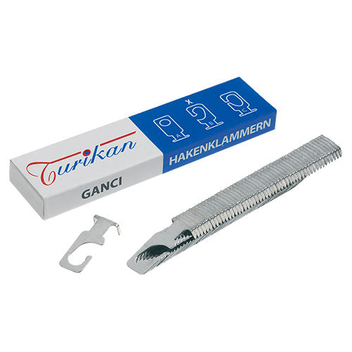 Punti a gancio Turikan aperto 100 pz. (Fine Stock)