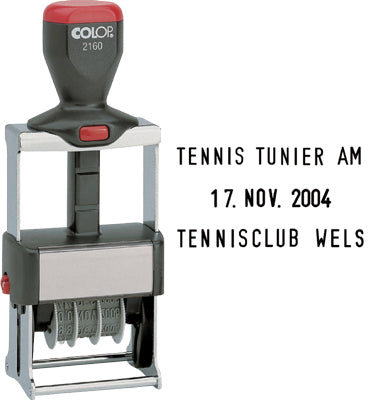 Timbri Colop Datario Classic Line 2160 24x41 mm