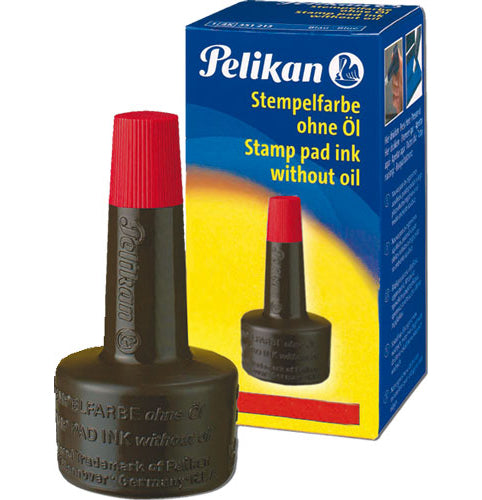 Inchiostro per timbri Pelikan 4 Rosso 30 ml.