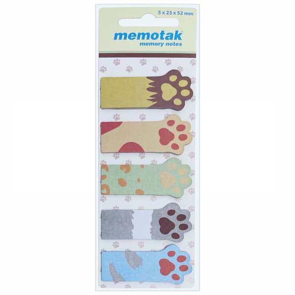 Segnapagina Memotak 52x23 25 ff x 5 design O5