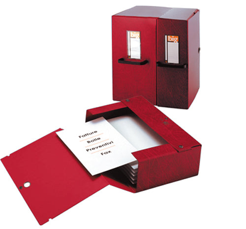Scatola Sei Archivio Big 200 Rosso