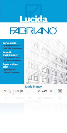Blocchi Carta Lucida Fabriano 29x42 10 ff 25 pz.