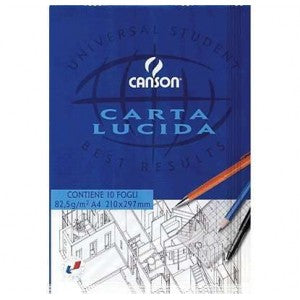 Blocchi Carta Lucida Canson 21x29 25 pz.