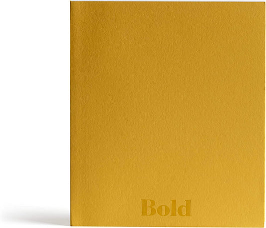 P di Pigna Taccuino Bold Giallo 18x18 Bianco