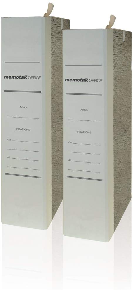 Cartelle Archivio Memotak dorso 12 con legacci