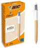 Penne Bic 4 Colori Wood 12 pz.