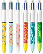 Penne Bic 4 Colori Mix Botanica e Food 12 pz.
