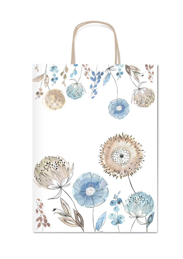 Shopper Sadoch Fantasia Fiori 36x12x46 25 pz.