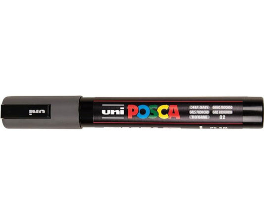 Marker Uni Posca Media PC5 M Grigio Nerastro n.82 6 pz.