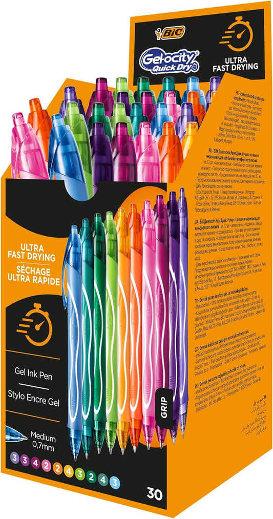 Bic Gelocity Quick Dry Expo 30 pz.