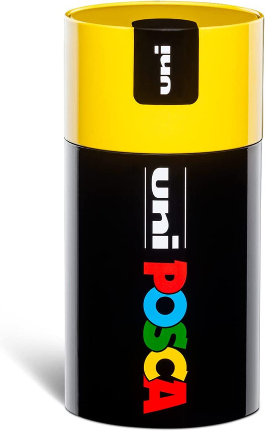 Marker Uni Posca Media PC5  Gift Box Giallo a 18 pz. Assortiti