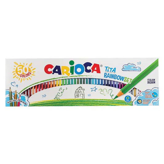 Pastelli Carioca Tita Rainbow Set 50 col. 42990