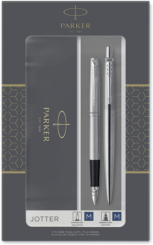 Parker Gift Set Jotter SS CT BP FP 2093258