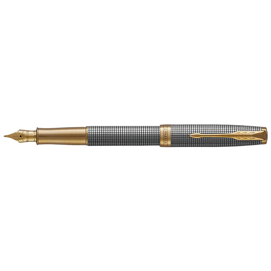 Parker Sonnet Sterling Silver GT Stilo F 18K 1931489