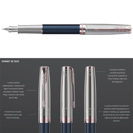 Parker Sonnet Fuji Edition Stilo F 219652 (Fine Stock)