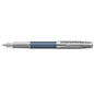 Parker Sonnet Metal Blu CT Stilo 18K F 2119743