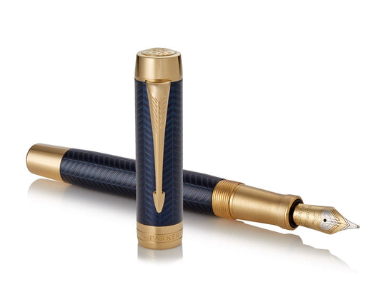 Parker Duofold Prestige Blue GT Chevron Stilo M 1931370