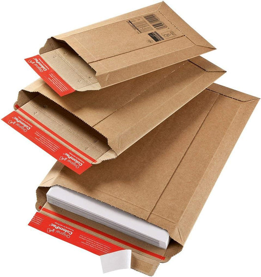 Buste in cartone Colompac 250X340X50 Brown 20 pz.