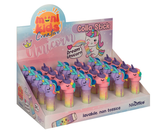 Colla Stick Monikids Dream Unicorn 8 gr. 24 pz.