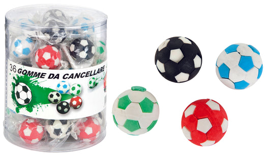 Gomme da cancellare a Palla Monikids 36 pz.