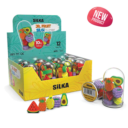 Gomme Silka TPR Misto Frutta 12 Set. ART.1033