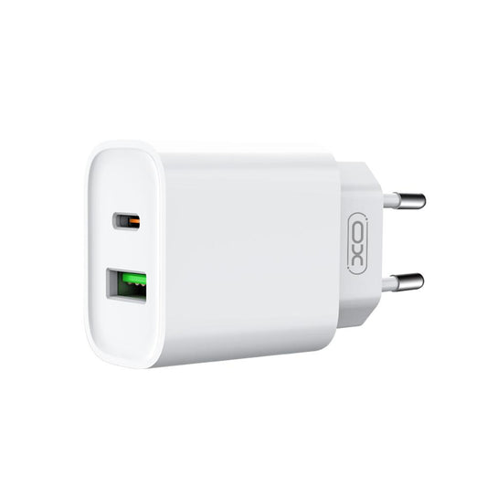 TF Caricatore XO a muro CE02A PD 20W USB/Type C + 2 Cavi