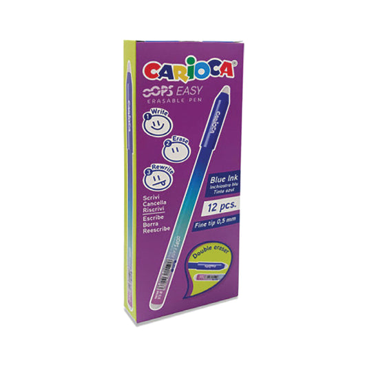 Penne Carioca Oops Easy Blu 12 pz