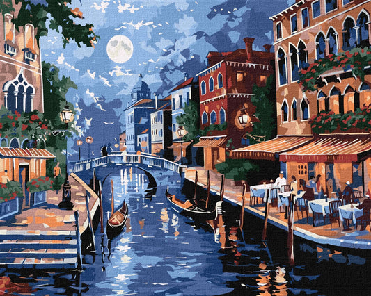 Painting by Numbers 40х50 KHO2177 The Romance of Italy