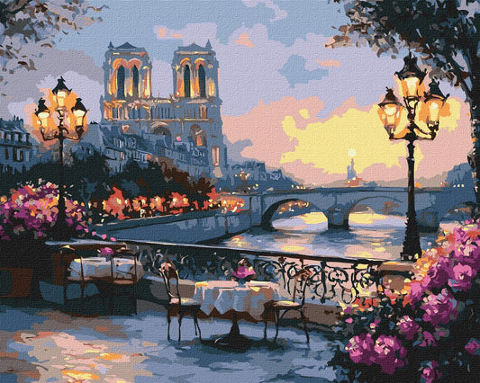 Painting by Numbers 40х50 KHO2905 A French landscape