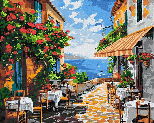 Painting by Numbers 40х50 KHO3654 A quiet corner