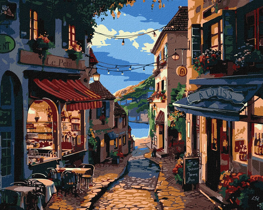 Painting by Numbers 40х50 KHO3655 French street