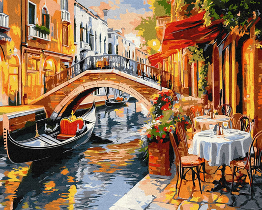 Painting by Numbers 40х50 KHO3660 Venetian streets