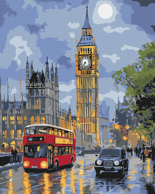 Painting by Numbers 40х50 KHO3662 London at night