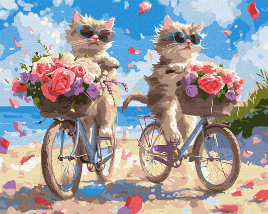 Painting by Numbers 40х50 KHO6634 Summer bike ride