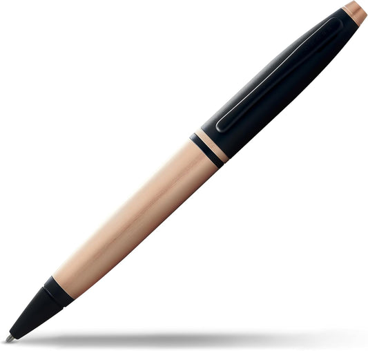 Cross Calais Oro Rosa Nero Roller  0115-27
