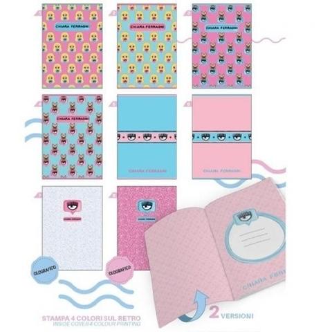 Quaderni Pigna Chiara Ferragni 20+1 80 gr. 4M