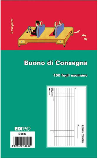 Edipro Blocco consegne 100 ff. E5183