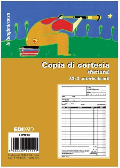 Edipro Copia di cortesia Fattura 33x3 E5272CT