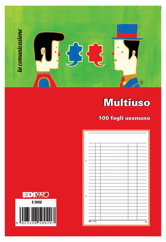 Edipro Blocco Multiuso 100 Fogli E5002