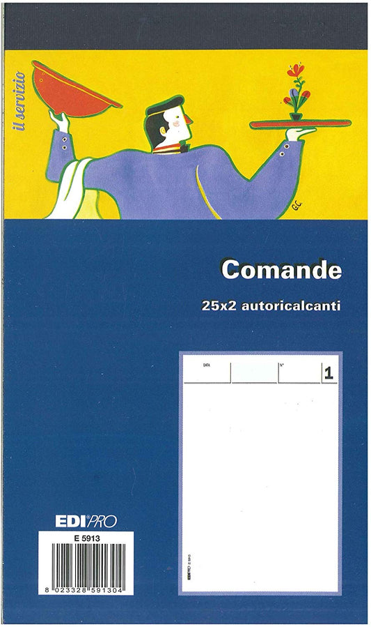 Edipro Blocco comande E5913 25x2