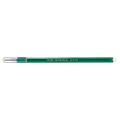 Penne Tratto Sfera 0,4 Verde 12 pz.