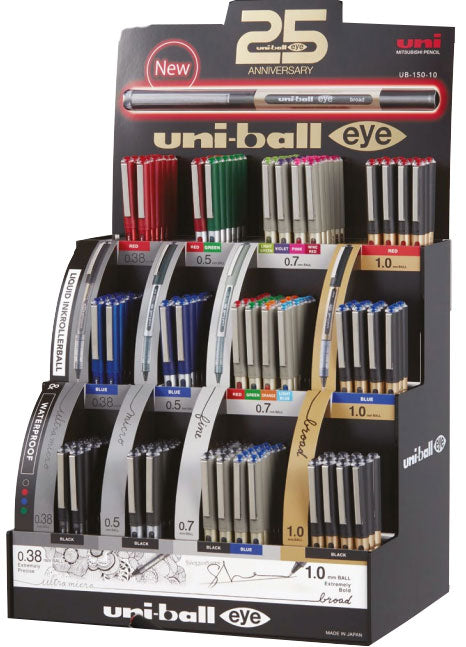 Penne Roller Uni Ball Eye Mix Expo 180 pz.