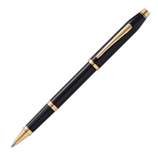 Cross Century II GT Black Laqueur Oro 25 K. Roller 414-1
