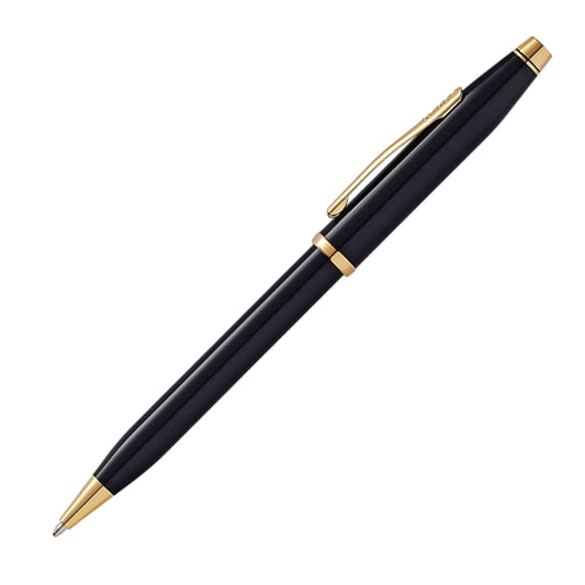 Cross Century II GT Black Laqquer Oro 25 K. Sfera 412WG-1