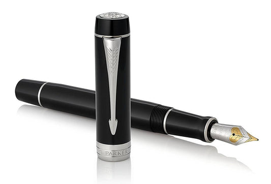 Parker 00 Duofold Classic Black Stilo F 1931365 ( Fine Stock )