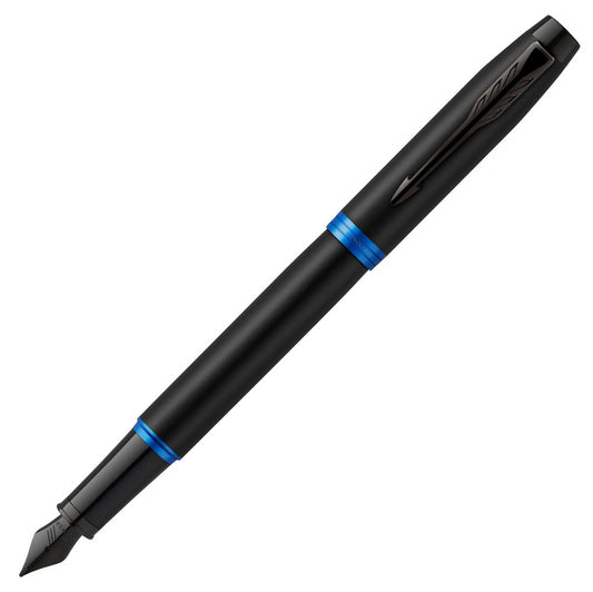 Parker IM Vibrant Ring Blu Stilo M 2172859 (Fine Stock)