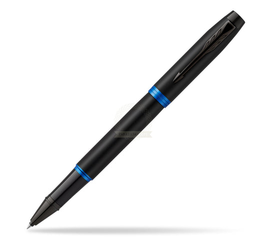 Parker IM Vibrant Ring Blu Roller F 2172860 (Fine Stock)