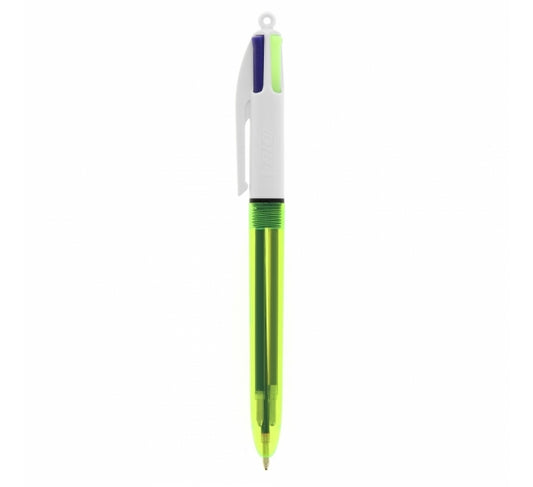 Penne Bic 4 Colori Fluo 12 pz.